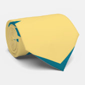 Muster der goldenen Sterne 18 Krawatte (Gerollt)