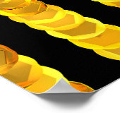 Muster der Goldsequenzierung Poster (Ecke)