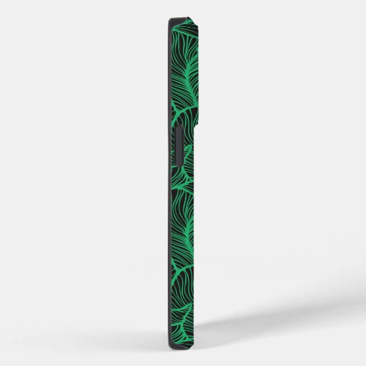 Muster der grünen Blätter Case-Mate iPhone Hülle (Rückseite / Rechts)