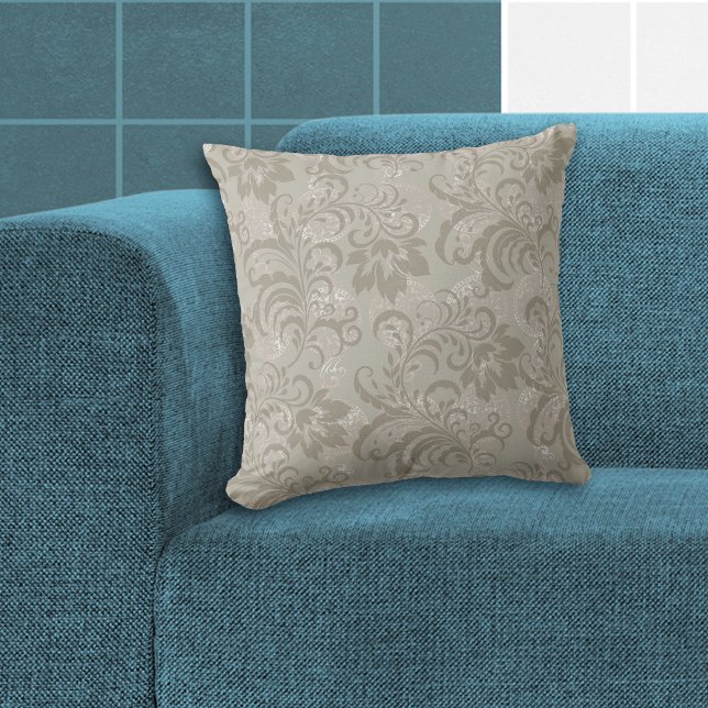 Muster der grünen Blume Kissen (Von Creator hochgeladen)