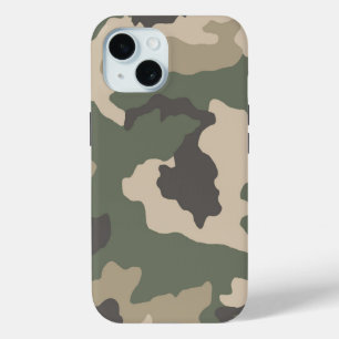 Muster der grünen Camouflage Case-Mate iPhone Hülle