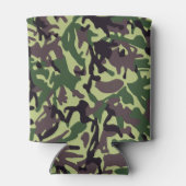 Muster der grünen Camouflage Dosenkühler (Rückseite)