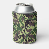Muster der grünen Camouflage Dosenkühler (Kanne Rückseite)