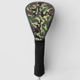Muster der grünen Camouflage Golf Headcover