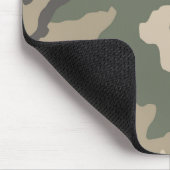 Muster der grünen Camouflage Mousepad (Ecke)