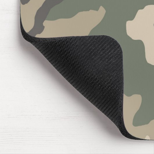 Muster der grünen Camouflage Mousepad (Ecke)