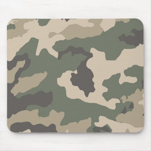 Muster der grünen Camouflage Mousepad (Vorne)