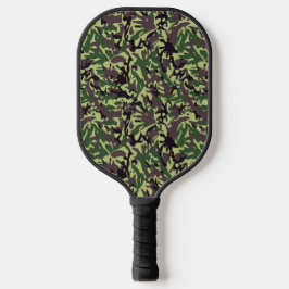 Muster der grünen Camouflage Pickleball Schläger