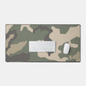 Muster der grünen Camouflage Schreibtischunterlage (Tastatur & Maus)
