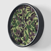 Muster der grünen Camouflage Uhr (Winkel)