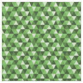 Muster der grünen geometrischen Dreiecke Stoff (Nahaufnahme)
