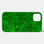 Muster der grünen Leiterplatte Case-Mate iPhone Hülle (Rückseite (Horizontal))