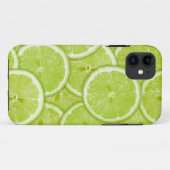 Muster der grünen Limonen Scheiben Case-Mate iPhone Hülle (Rückseite (Horizontal))