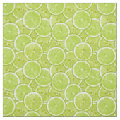 Muster der grünen Limonen Scheiben Stoff (Muster)