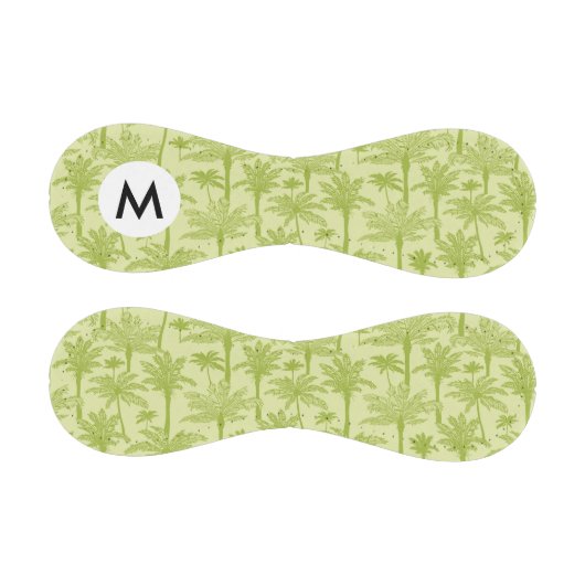 Muster der grünen Palmen Baseball (Paneele)