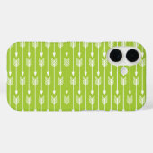 Muster der grünen Pfeile Case-Mate iPhone Hülle (Rückseite (Horizontal))