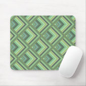 Muster der grünen Streifen Mousepad (Mit Mouse)
