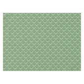 Muster der grünen Streifen Tischdecke (Vorderseite (Horizontal))