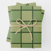 Muster der grünen Tafel Geschenkpapier Set (Beispiel)