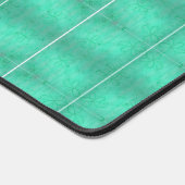 Muster der grünen Wave Lengths Muster-Schreibtisch Schreibtischunterlage (Ecke)