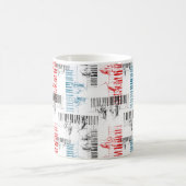 Muster der Hände Kaffeetasse (Mittel)