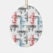 Muster der Hände Keramik Ornament (Rechts)