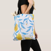 Muster der handgezogenen Wasserfarben Tasche (Von Nahem)