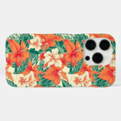Muster der hawaiianischen Vibe Ästhetische tropisc Case-Mate iPhone Hülle (Rückseite (Horizontal))