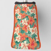 Muster der hawaiianischen Vibe Ästhetische tropisc Golf Headcover (Rotieren 90)