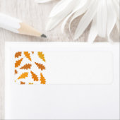 Muster der Herbstblätter. (Insitu)