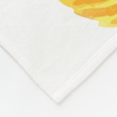 Muster der Herbstblätter Fleecedecke (Ecke)