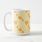 Muster der Herbstblätter Kaffeetasse (Links)