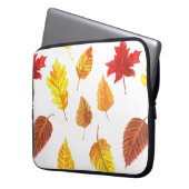 Muster der Herbstblätter Laptopschutzhülle (Vorderseite Links)