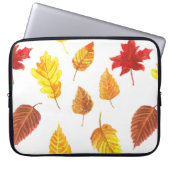 Muster der Herbstblätter Laptopschutzhülle (Vorderseite)