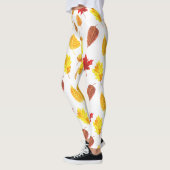 Muster der Herbstblätter Leggings (Links)
