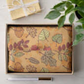 Muster der Herbstblätter Seidenpapier (Geschenk)