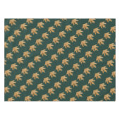 Muster der Herbstblätter Tischdecke (Vorderseite (Horizontal))