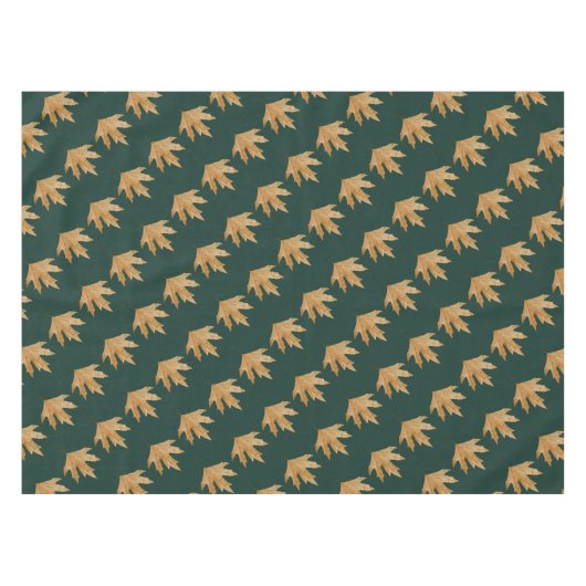 Muster der Herbstblätter Tischdecke (Vorderseite (Horizontal))