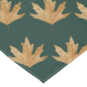 Muster der Herbstblätter Tischdecke (Schrägansicht)