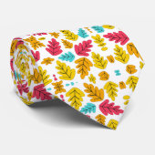 Muster der Herbstverläufe, Muster der Herbstlaube Krawatte (Gerollt)