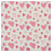 Muster der Herzen Stoff (Muster)