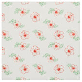 Muster der Hibiskus-Blume Stoff (Muster)