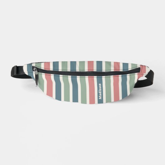Muster der individuelle Name-Streifen Bauchtasche (Vorderseite)