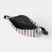 Muster der individuelle Name-Streifen Bauchtasche (Offen)