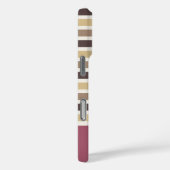 Muster der individuelle Name-Streifen Case-Mate iPhone Hülle (Rückseite / Rechts)