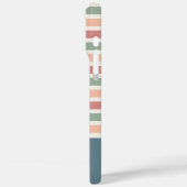 Muster der individuelle Name-Streifen Case-Mate iPhone Hülle (Rückseite / Links)