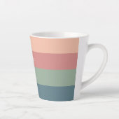Muster der individuelle Name-Streifen Milchtasse (Rechts)