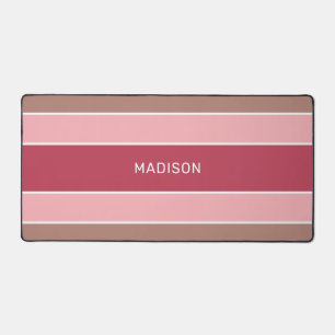 Muster der individuelle Name-Streifen Schreibtischunterlage