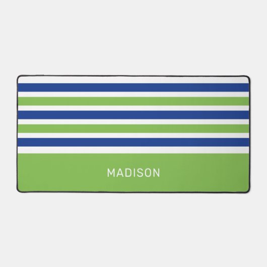 Muster der individuelle Name-Streifen Schreibtischunterlage (Vorderseite)