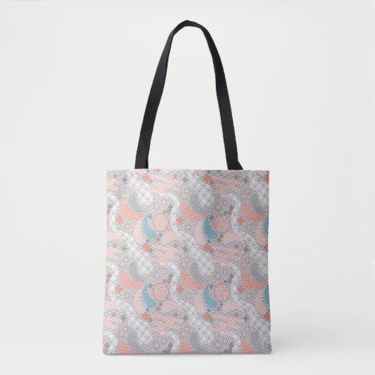 Muster der japanischen Art. Illustration Tasche (Vorderseite)
